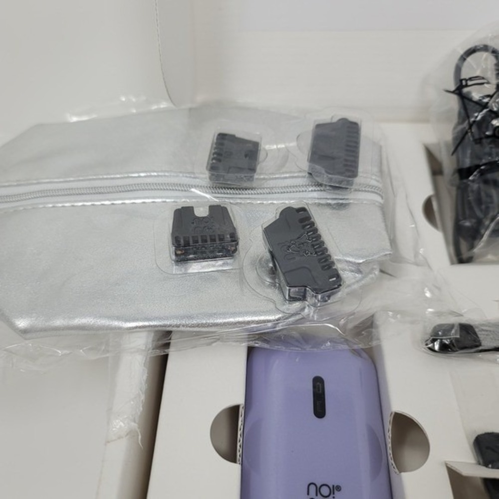 No!No! MICRO On The Go Hair Removal Device Lilac Kit NEW Accessories Included - Picture 5 of 6